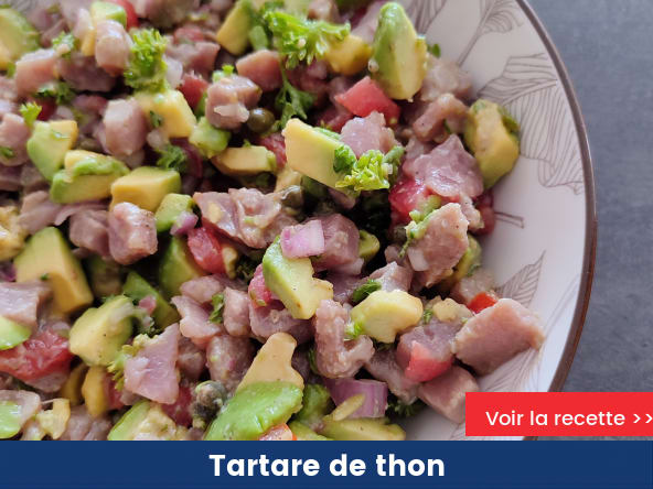 Tartare de thon